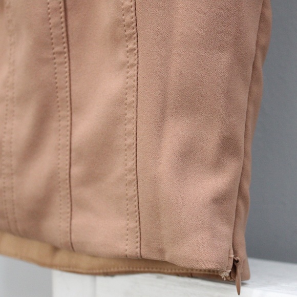 Tiger Mist Tan Light Brown Syre Corset Cropped Sleeveless Top Size XS - Picture 4 of 8